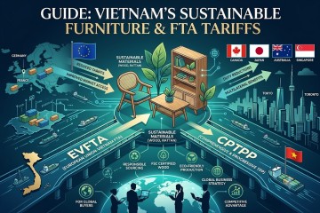 How to Leverage EVFTA and CPTPP Tariff Preferences when Sourcing Sustainable Furniture from Vietnam